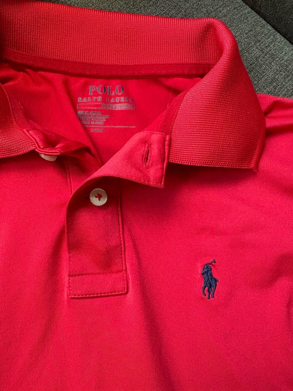 Polo by Ralph Lauren Red Performance Shirt
